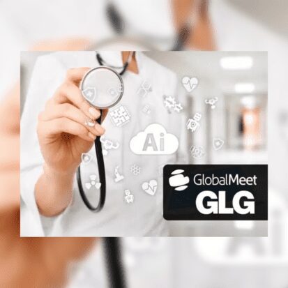 Stethoscope and AI healthcare icons
