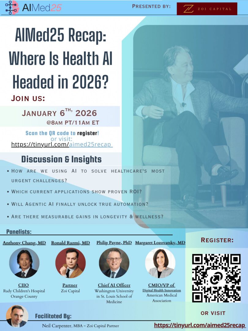 AIMed25 poster: health AI direction in 2026